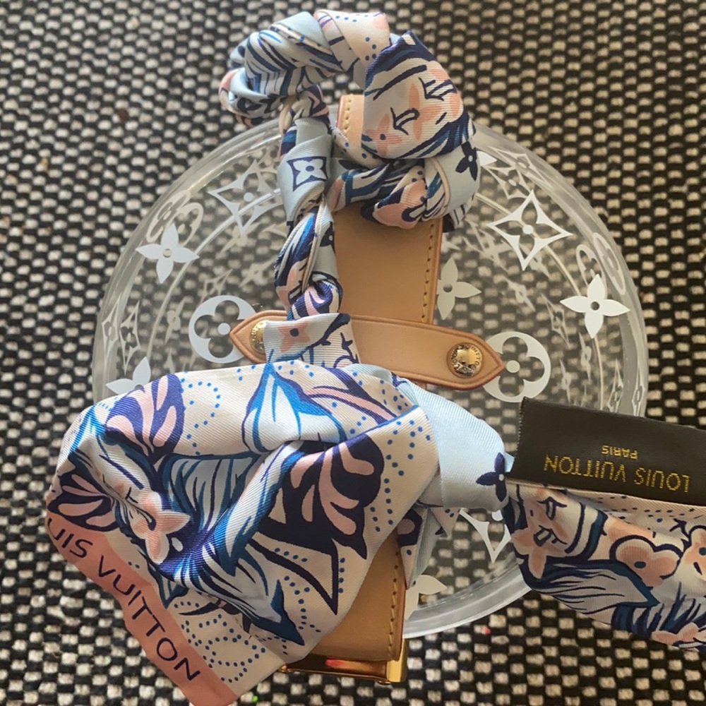 AUTHENTIC Louis Vuitton Scott Box & scarf handle